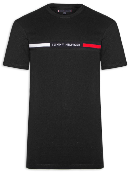 Camiseta Masculina Chest Insert Tee - Preto