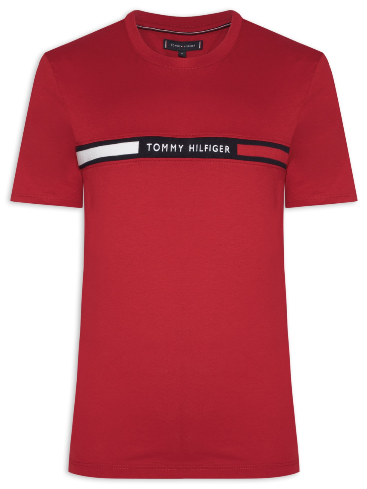 Camiseta Masculina Chest Insert Tee Vermelho Tommy Hilfiger