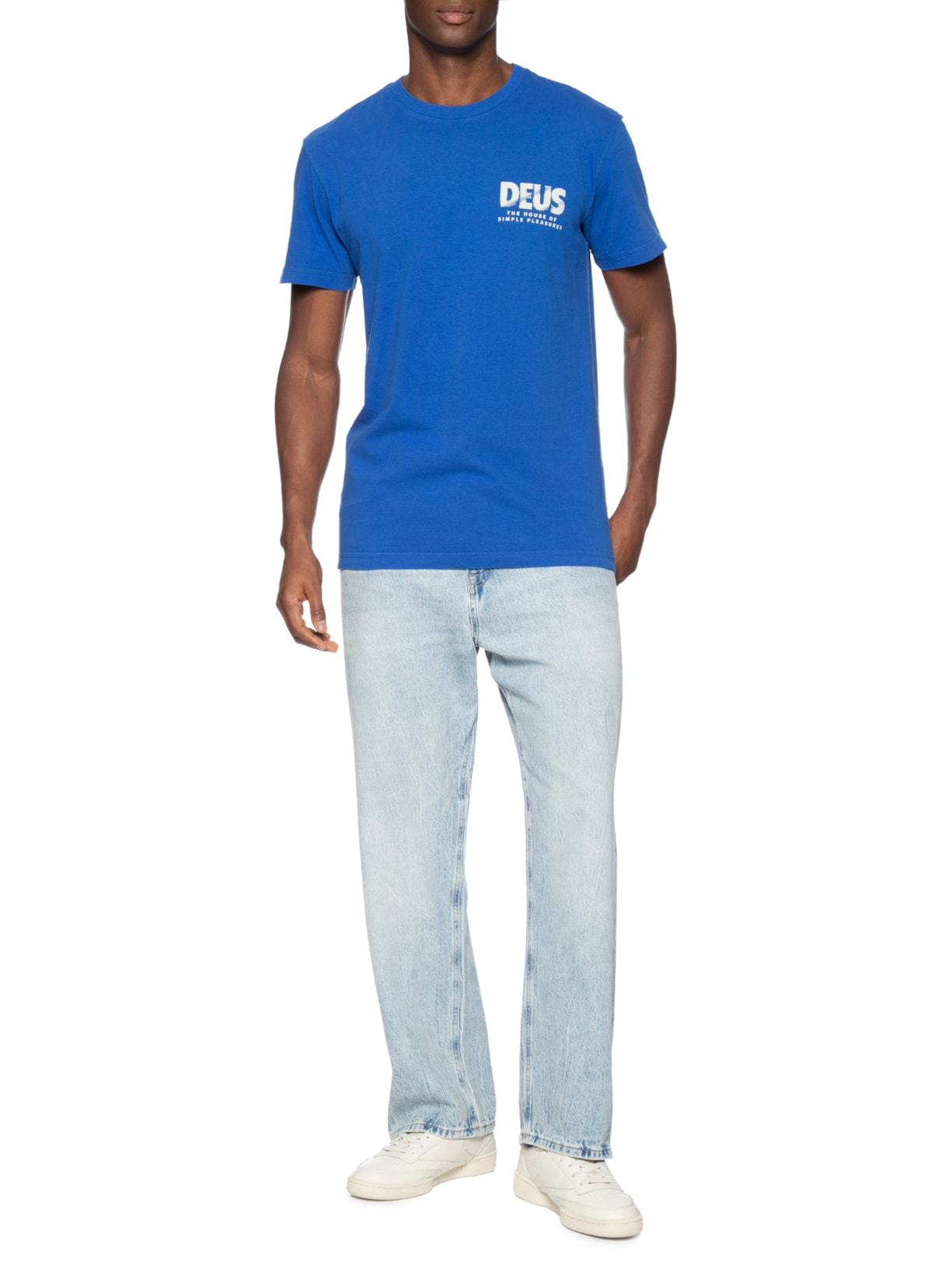 Camiseta Masculina Chromium Azul Deus Ex Machina