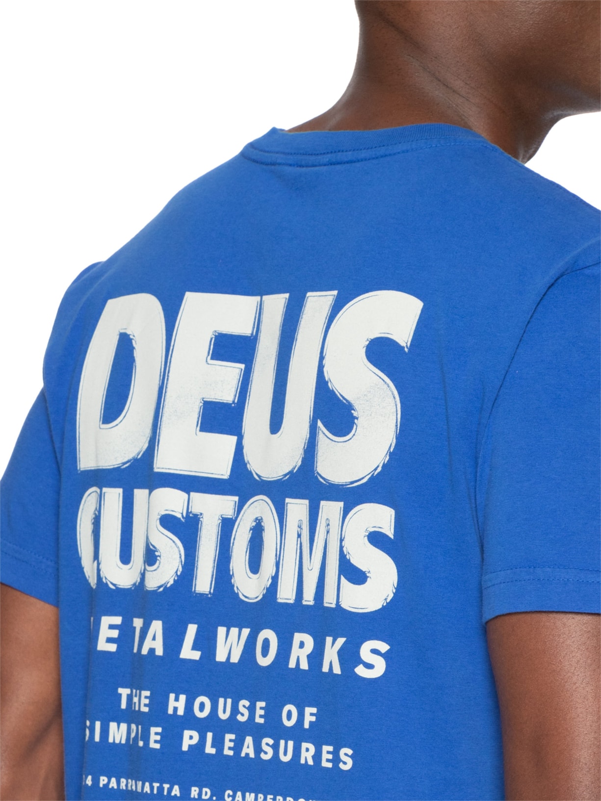 Camiseta Masculina Chromium Azul Deus Ex Machina