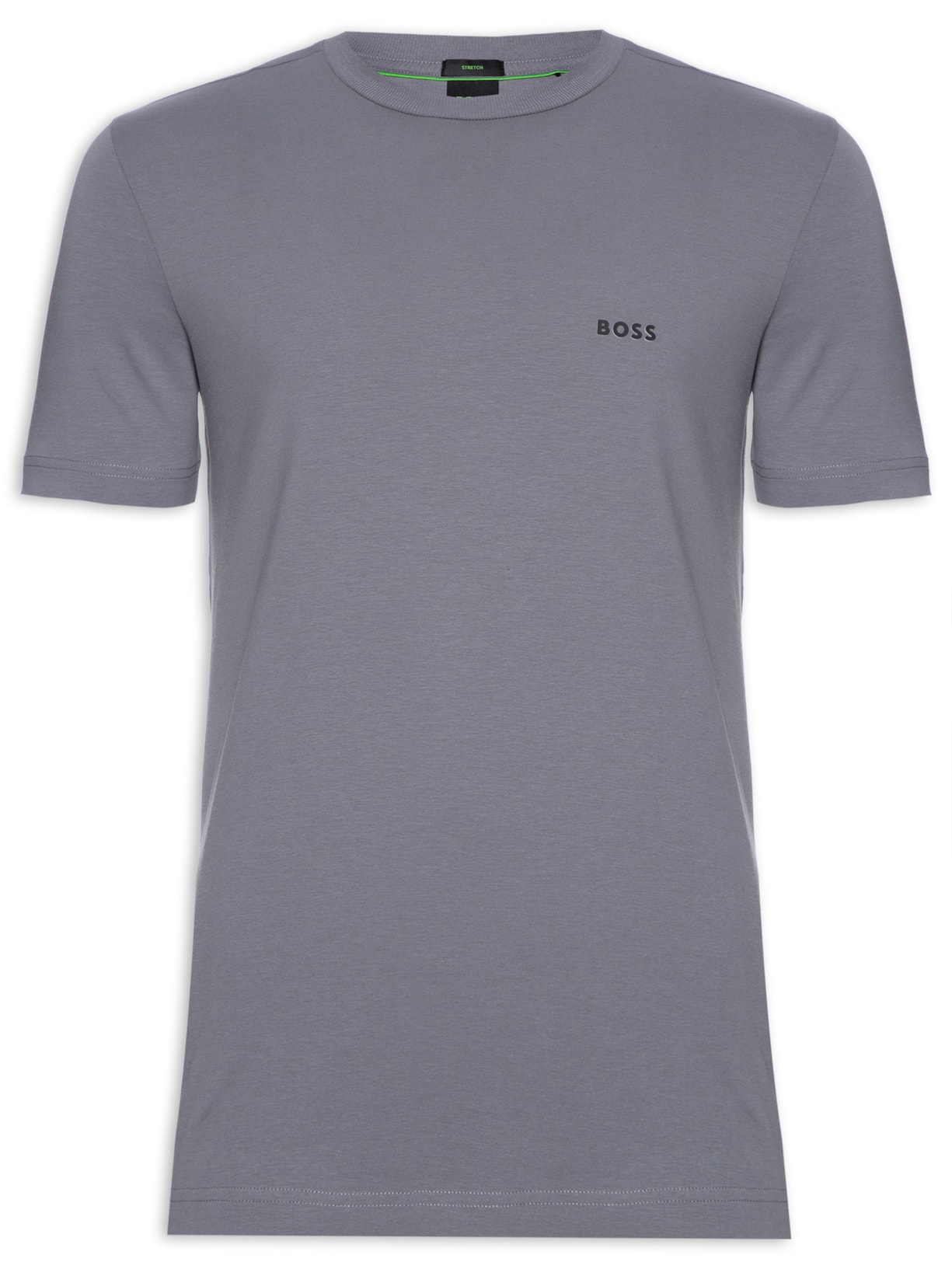 Camiseta Masculina Cinza Boss