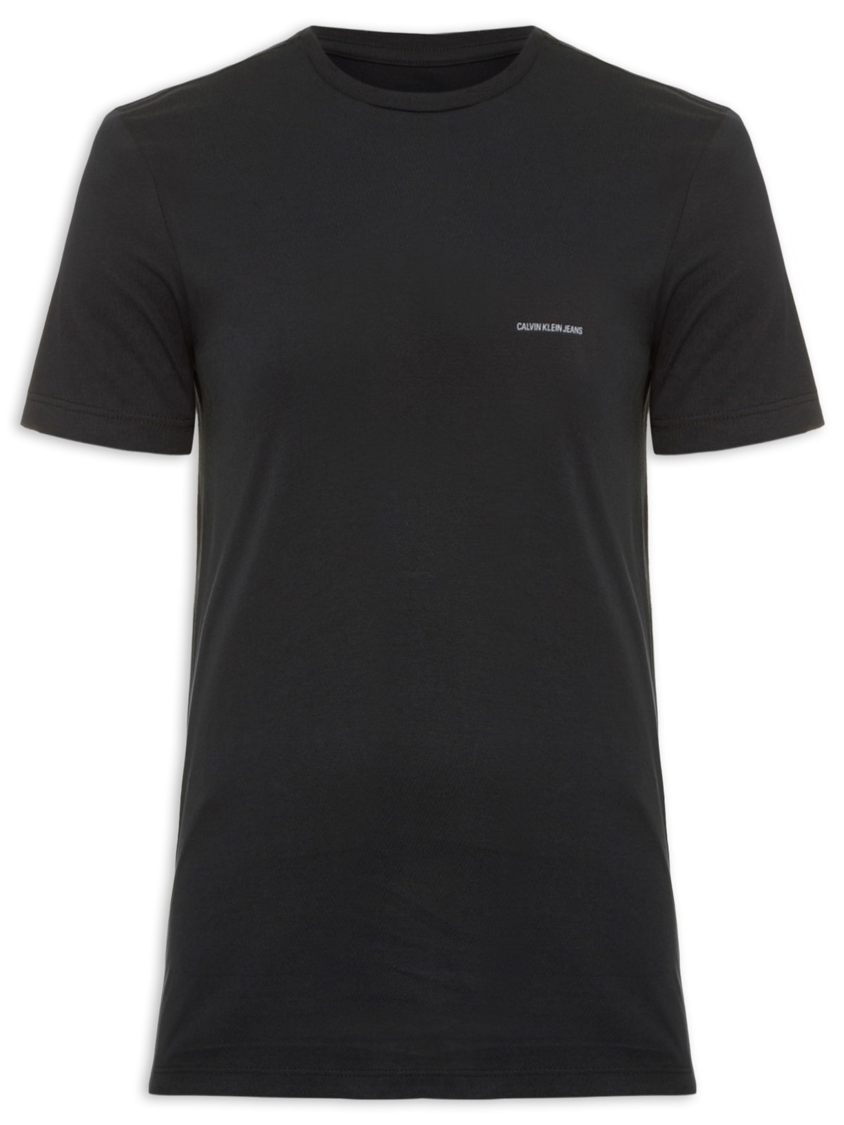 Camiseta Masculina Cjk Logo Básico Peito - Preto