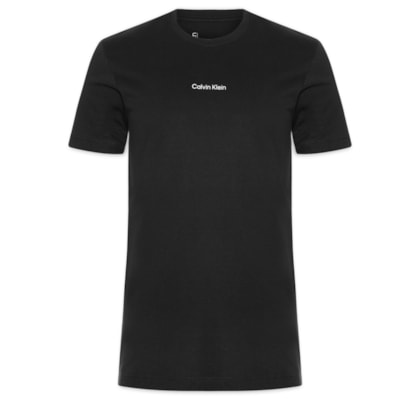 Camiseta Masculina Ck Nano Logo - Preto