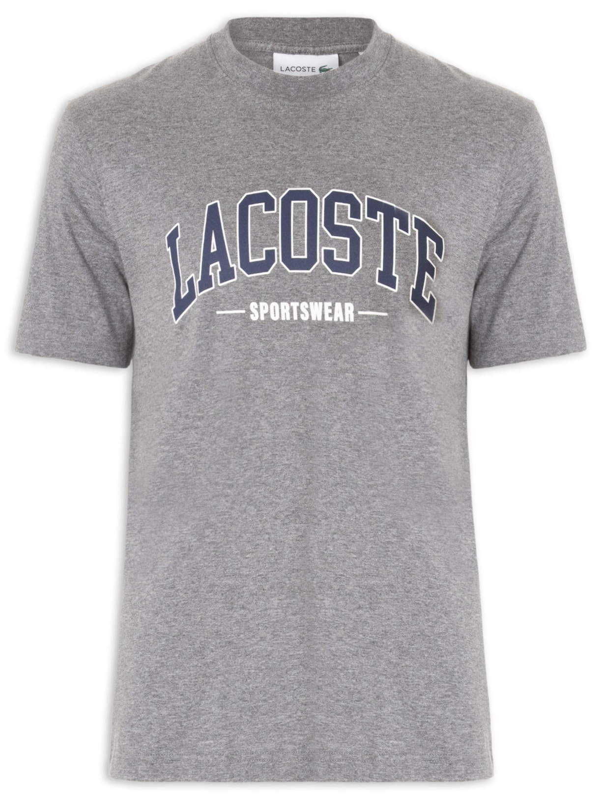 Camiseta Masculina Classic Fit Algodão - Cinza
