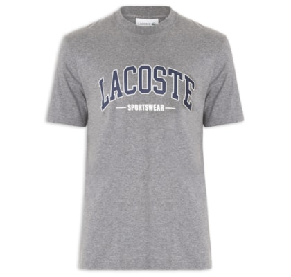 Camiseta Masculina Classic Fit Algodão - Cinza  