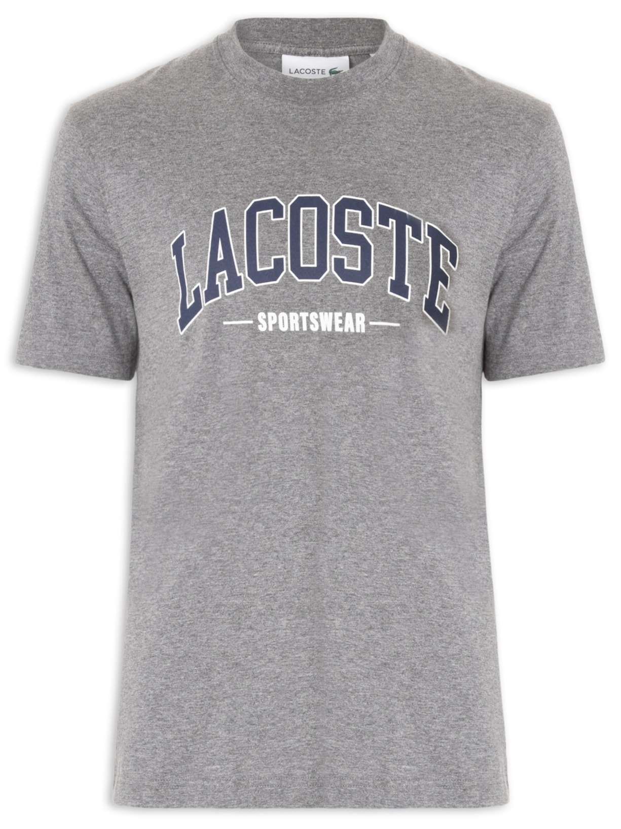 Camiseta Masculina Classic Fit Algodão - Cinza