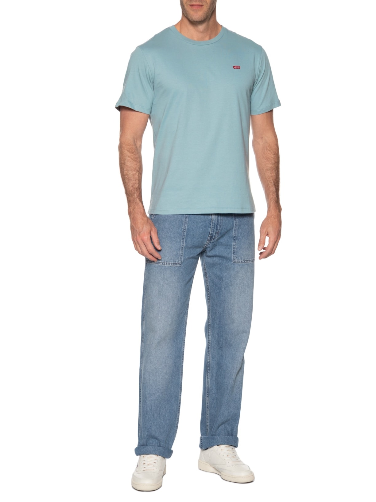 Camiseta Masculina Classic Fit Azul Levi's