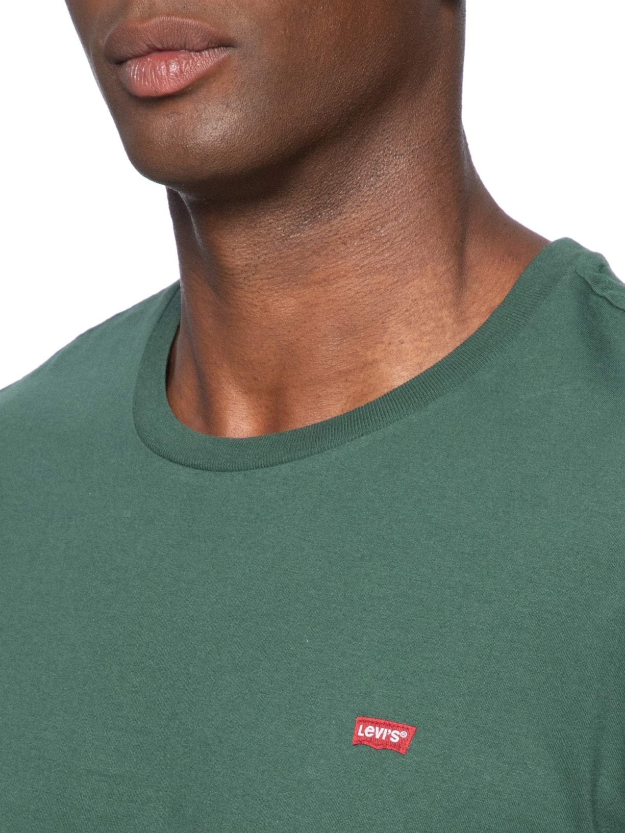 Camiseta Masculina Classic Fit Com Logo Verde Levi's