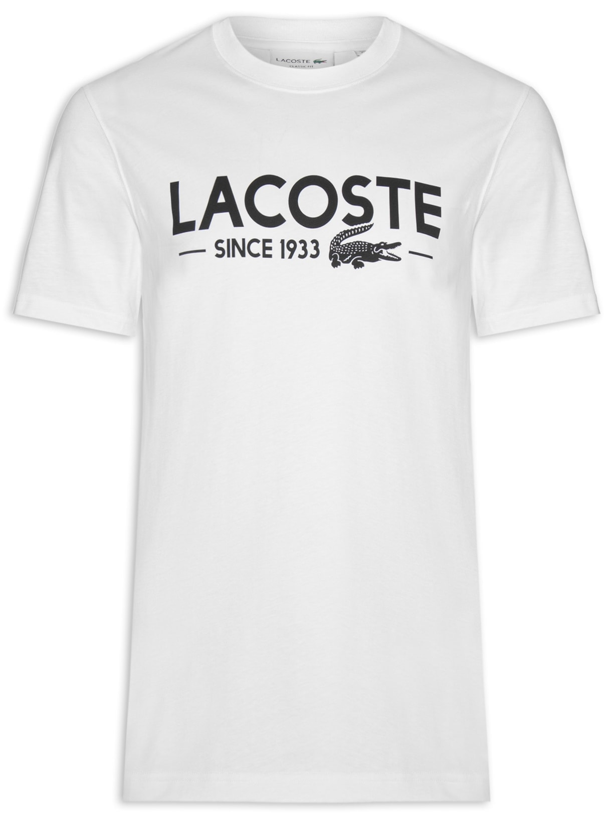 Camiseta Masculina Classic Fit Foundation Date Em Algodão - Branco