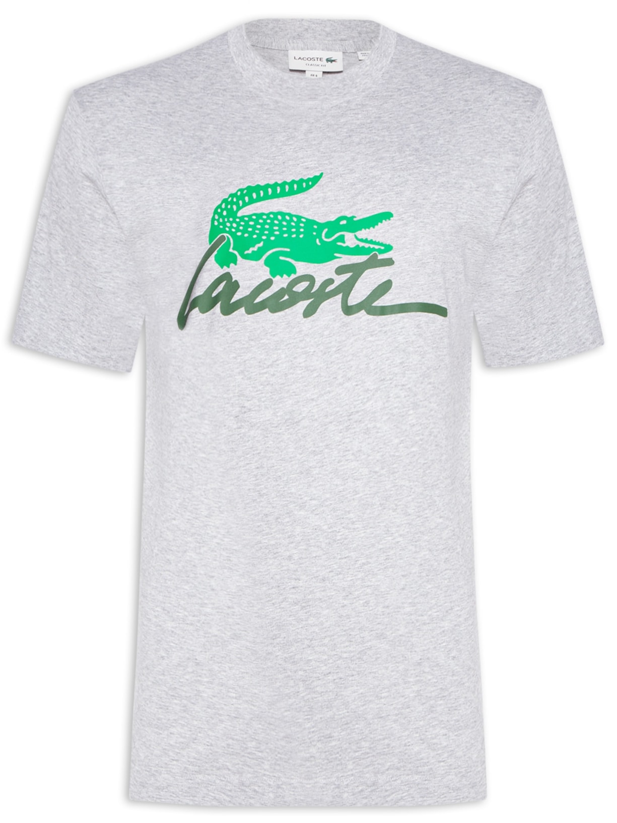 Camiseta Masculina Classic Fit Foundation Date Em Algodão - Cinza