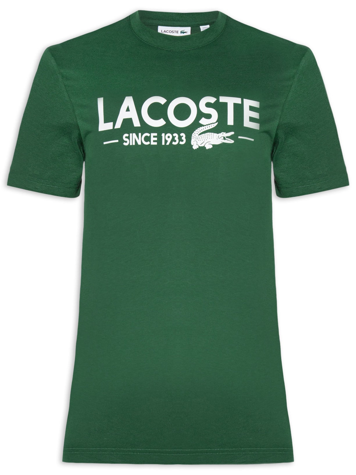 Camiseta Masculina Classic Fit Foundation Date Em Algodão - Verde