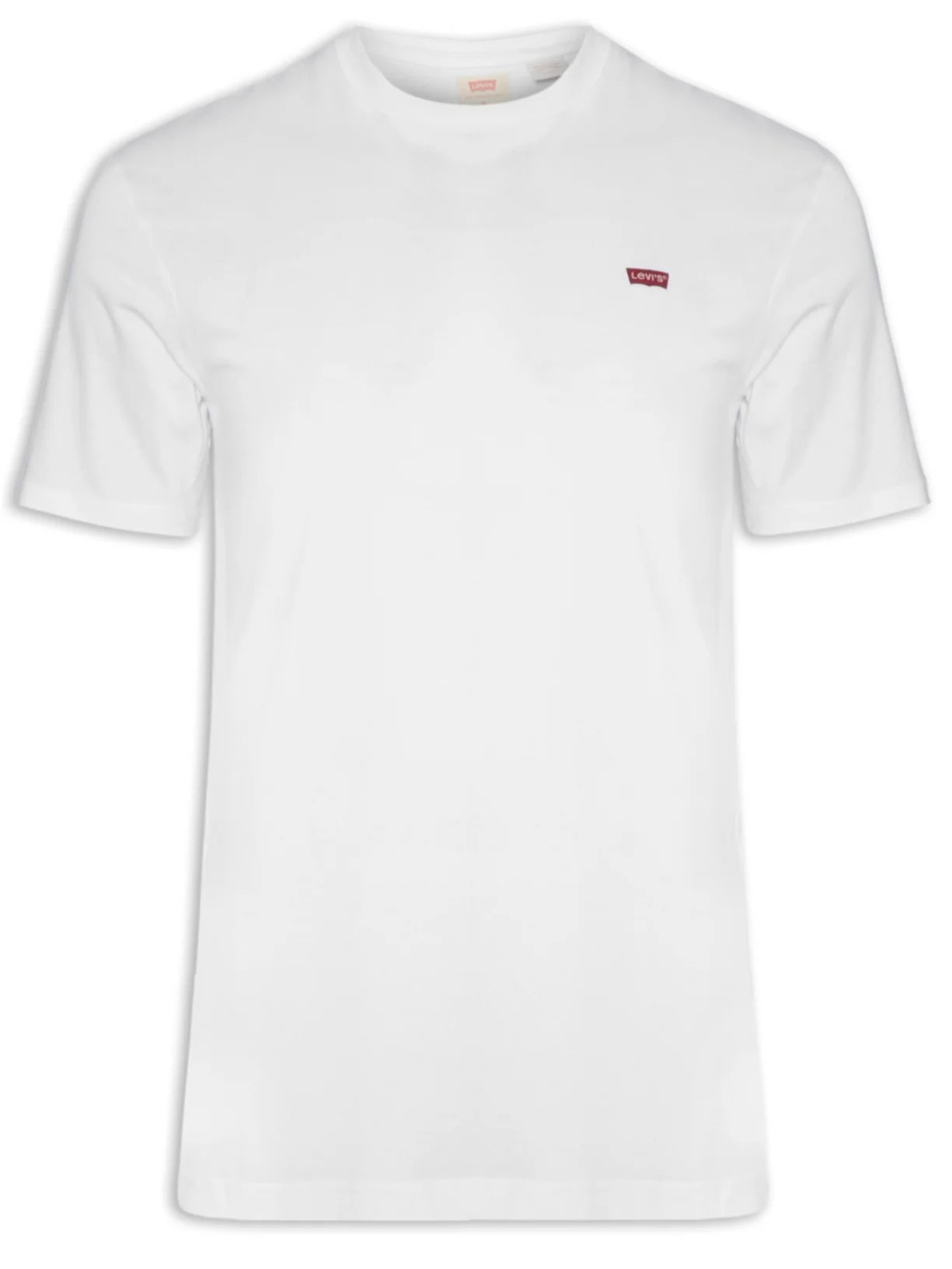 Camiseta Masculina Classic Fit Manga Curta Original Housemark Com Logo - Branco