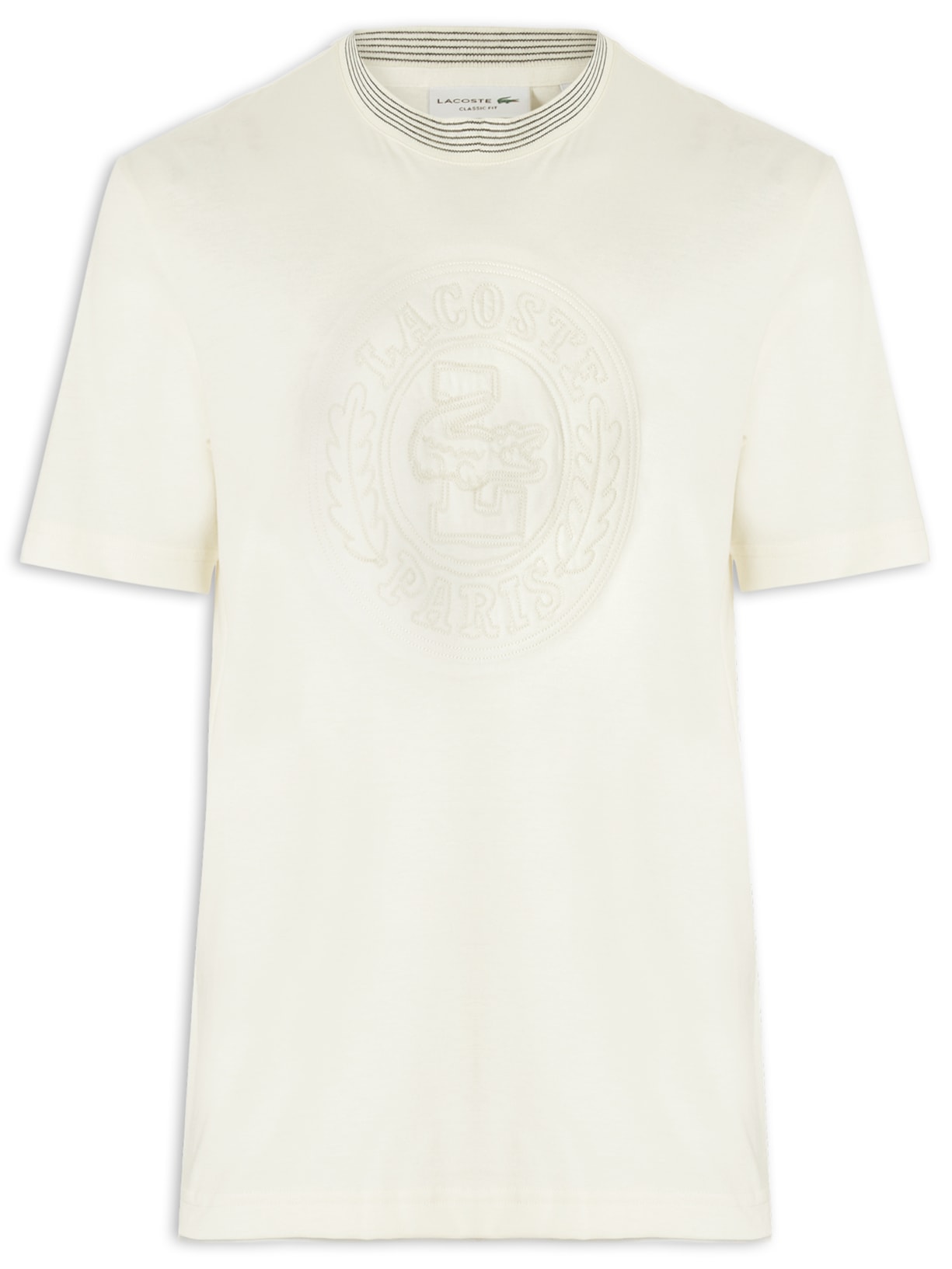 Camiseta Masculina Classic Fit Midweight - Off White