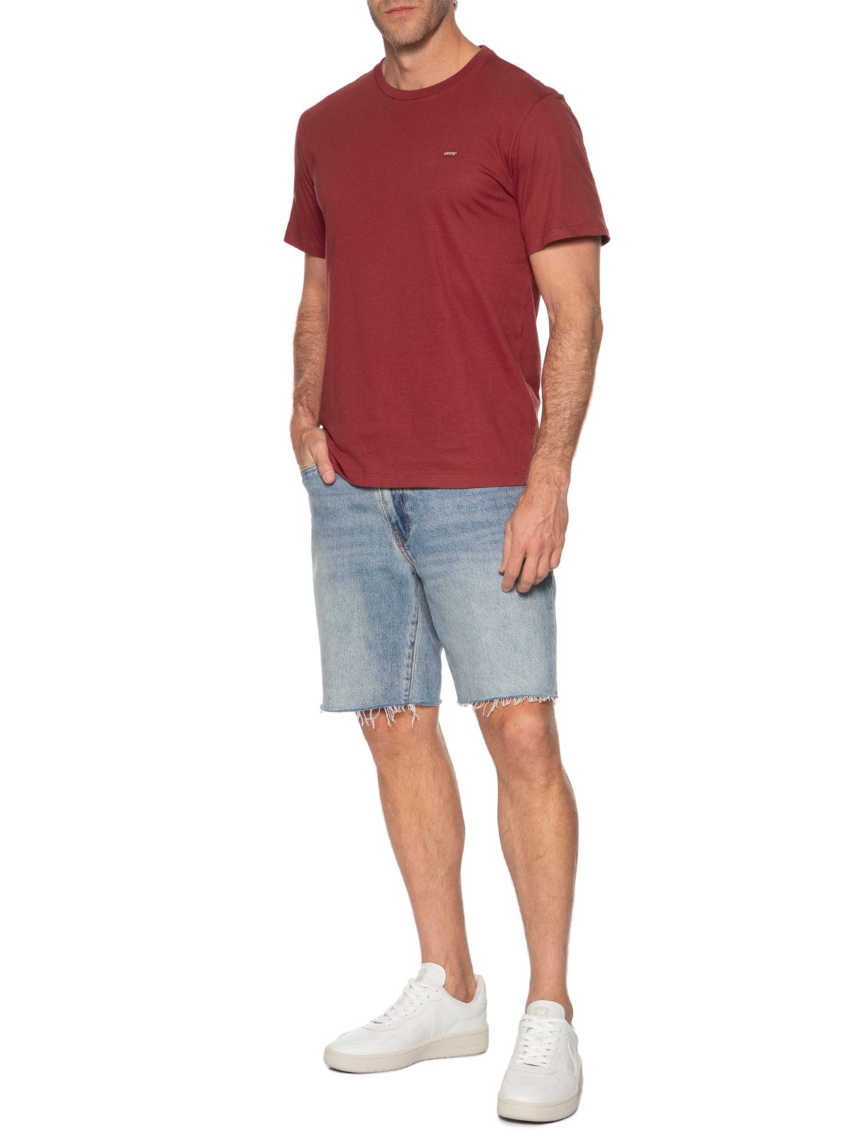 Camiseta Masculina Classic Fit Vermelho Levi's