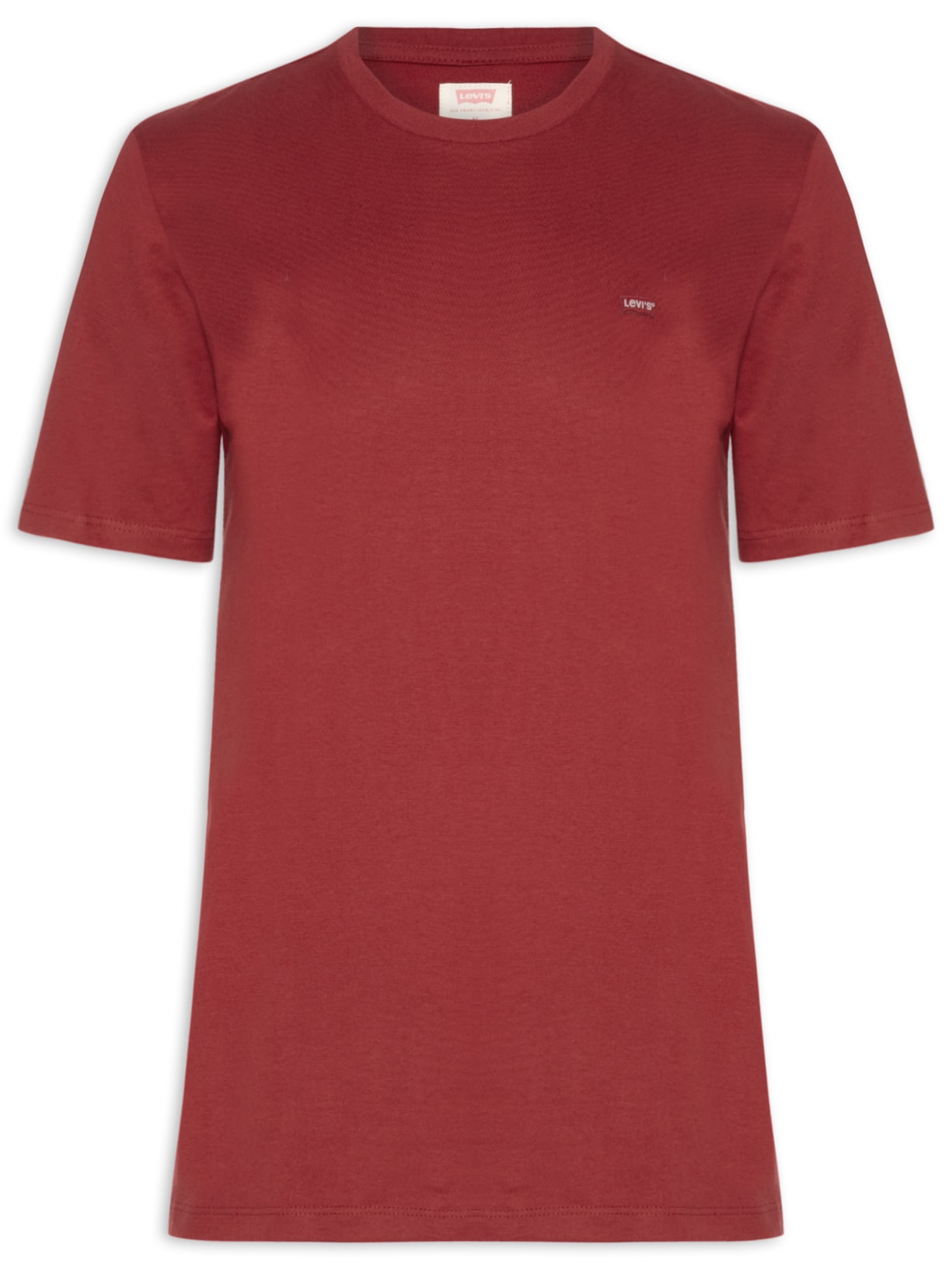 Camiseta Masculina Classic Fit - Vermelho