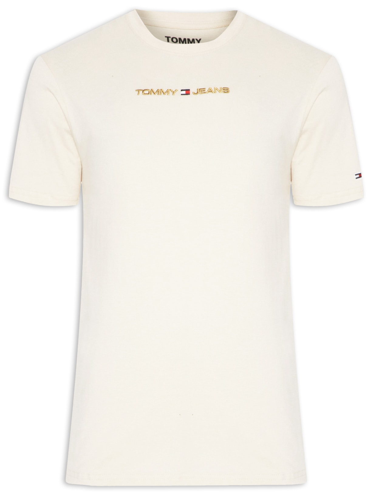 Camiseta Masculina Classic Gold Linear Tee - Off White
