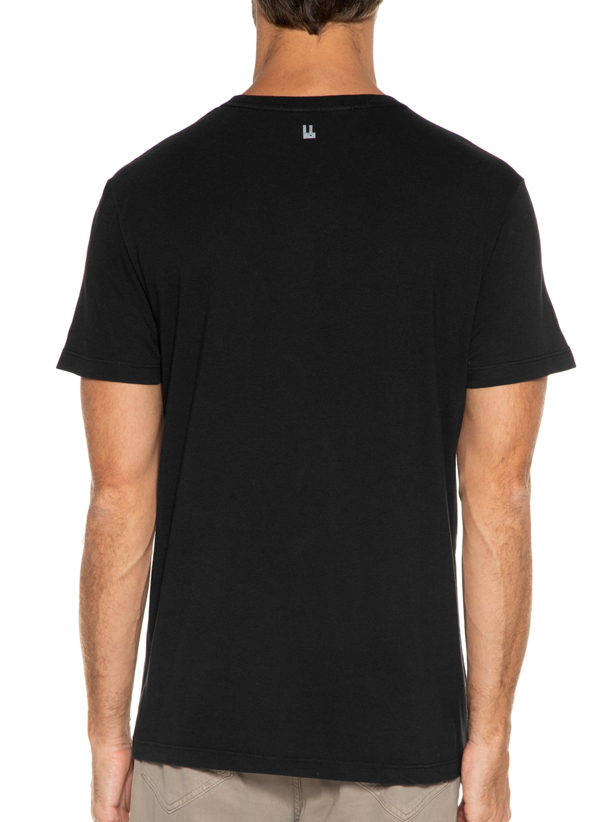 Camiseta Masculina Classic Preto Foxton