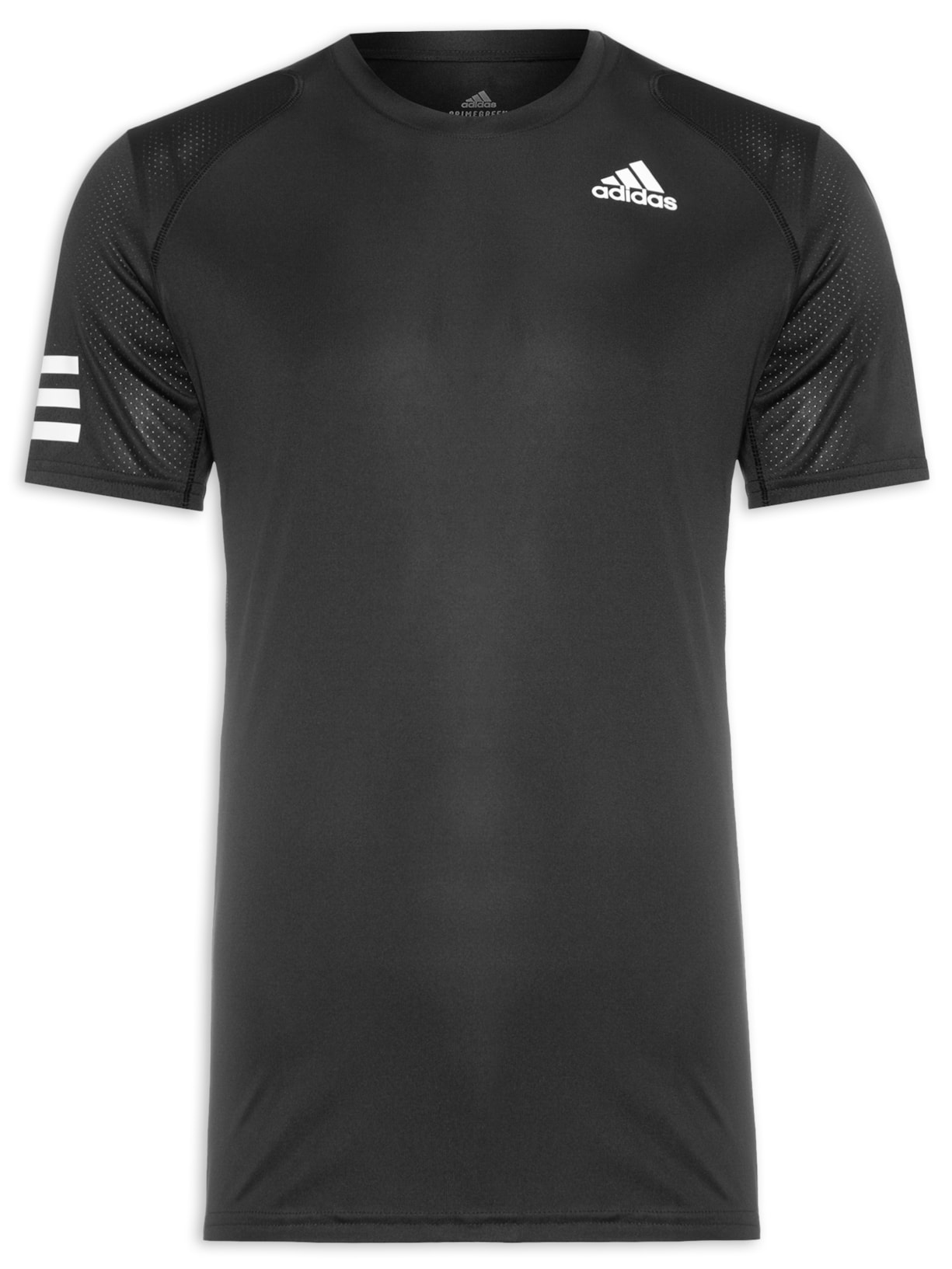 Camiseta Masculina Club 3 Listras - Preto