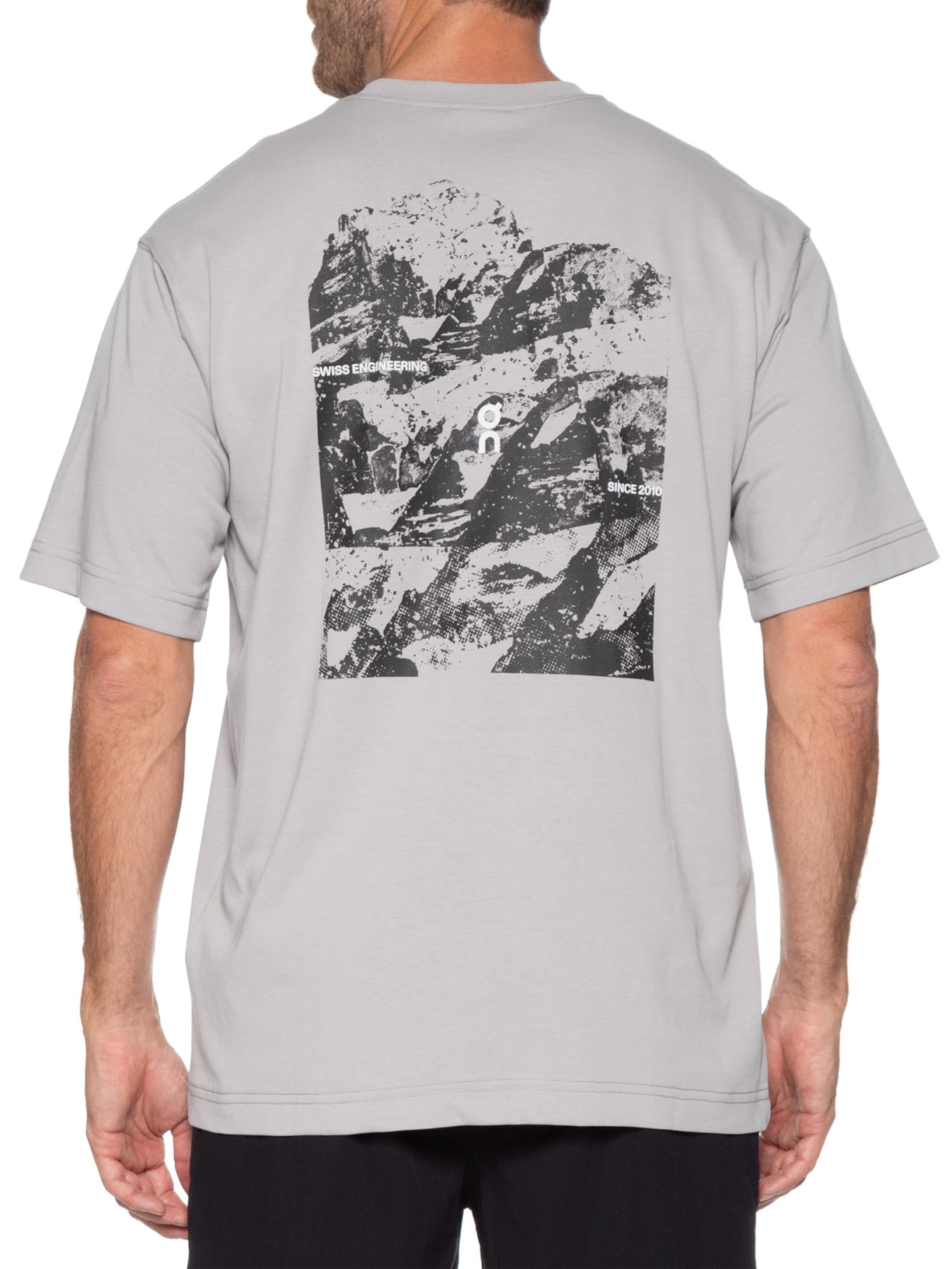 Camiseta Masculina Club Collective-T Geo Cinza On Running