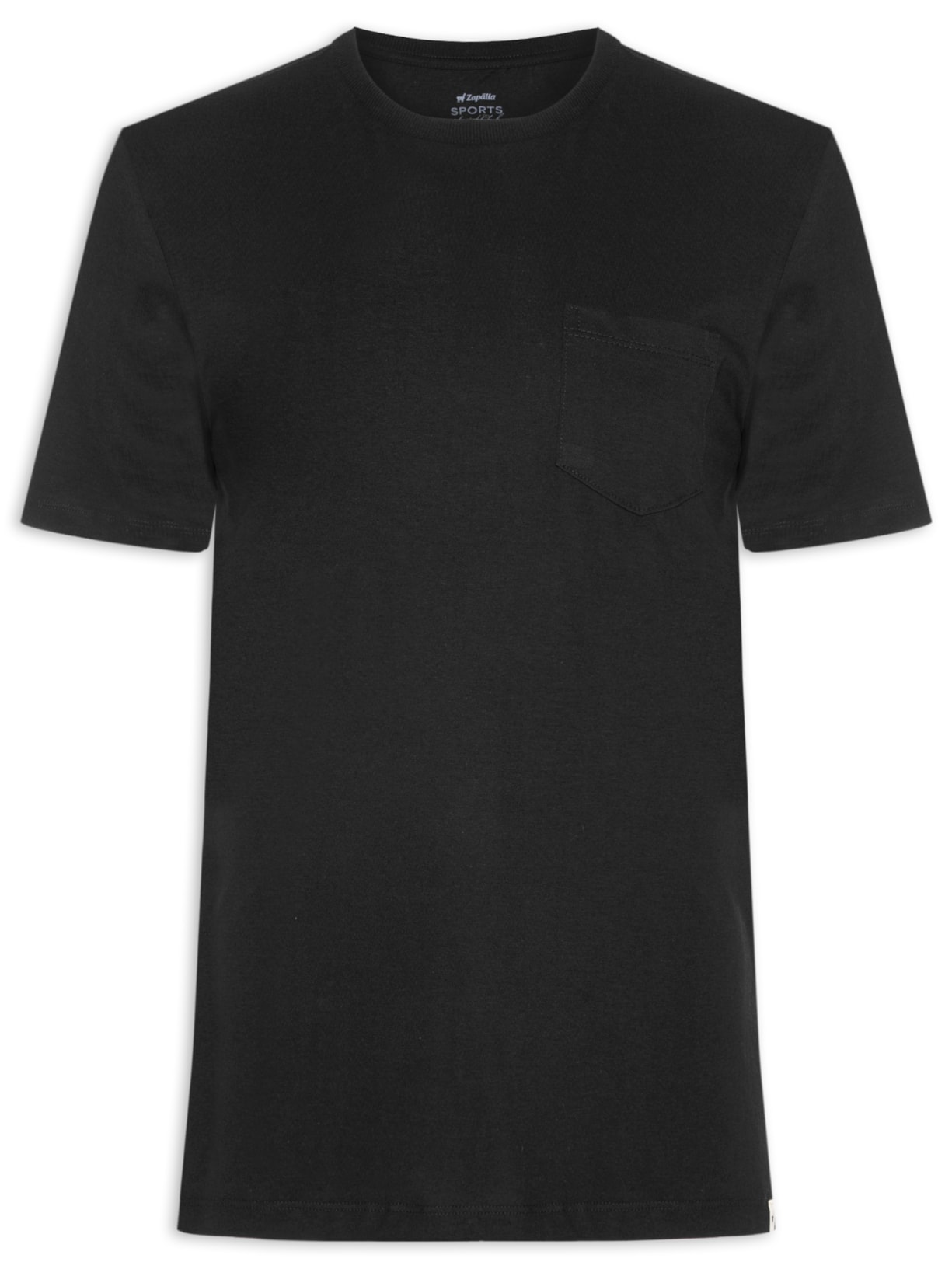 Camiseta Masculina Club Preto Zapalla