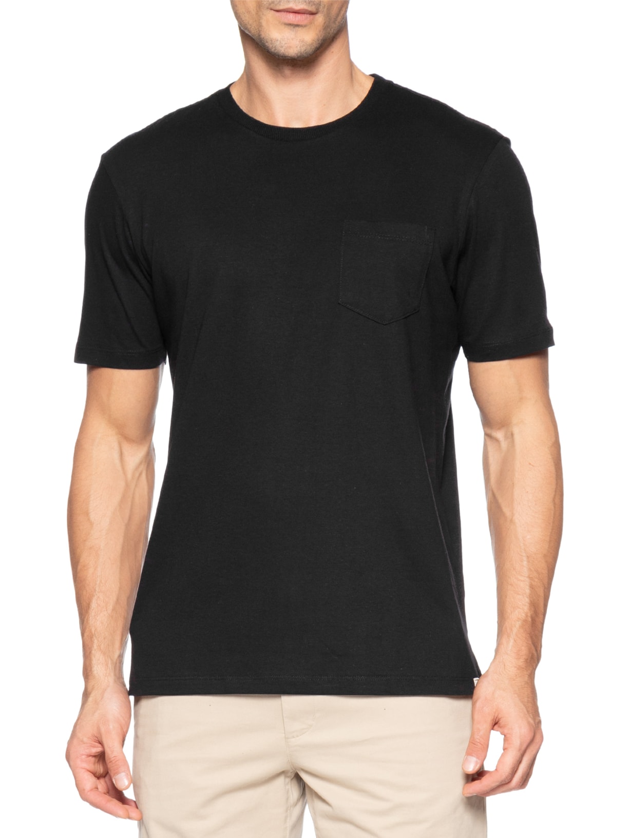 Camiseta Masculina Club Preto Zapalla