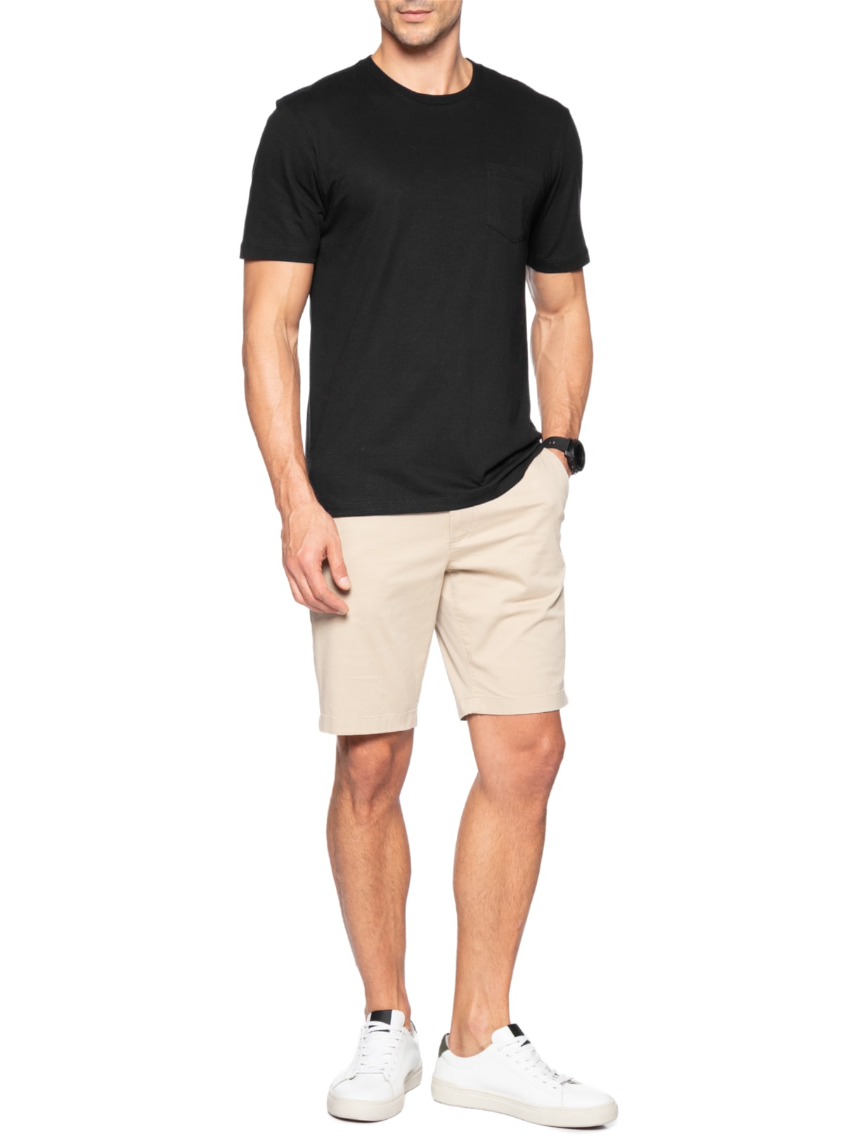 Camiseta Masculina Club Preto Zapalla