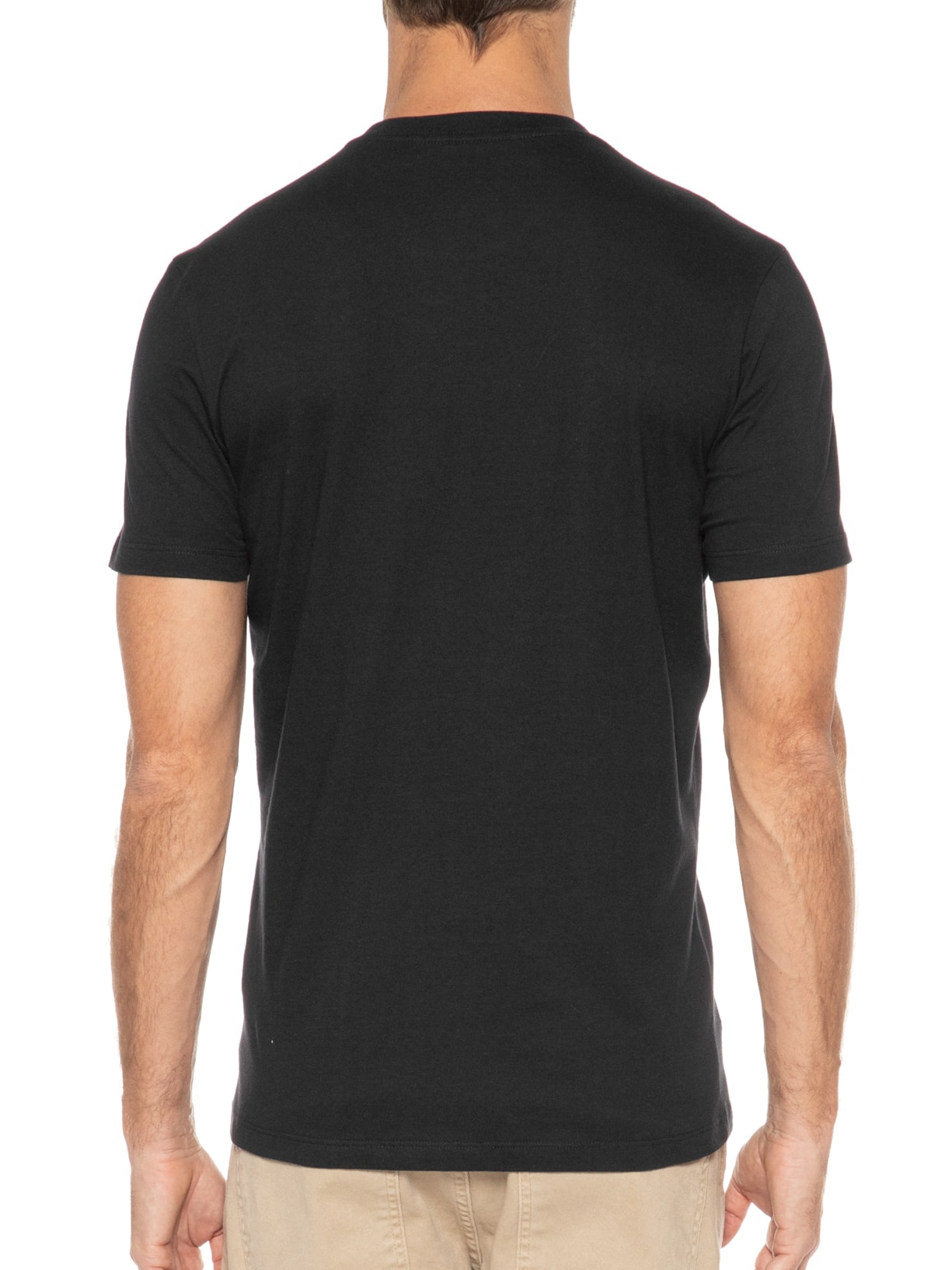 Camiseta Masculina Co Fine Ell The Town Outline Classic Manga Curta Preto Ellus