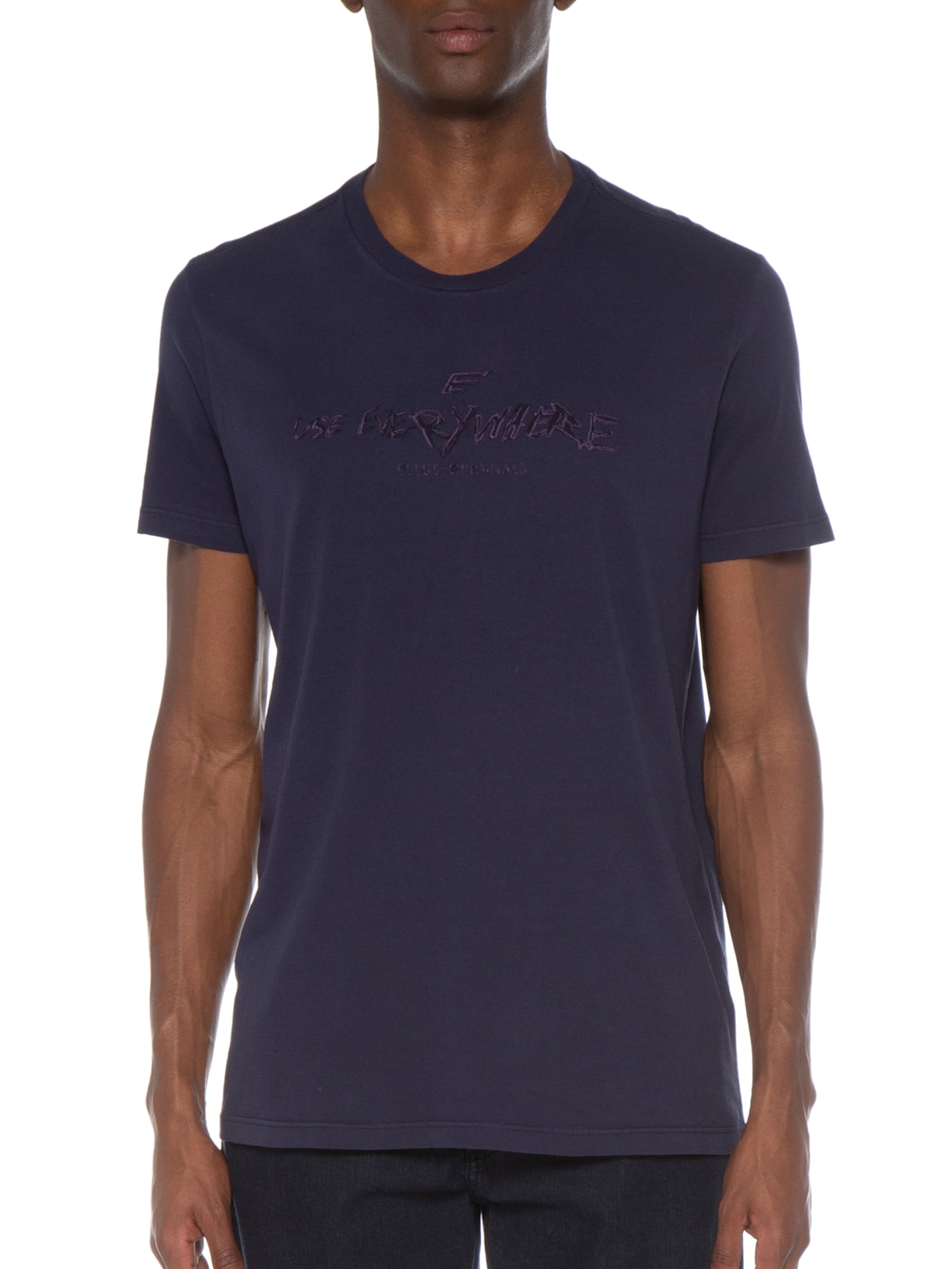 Camiseta Masculina Co Fine Use Everywhere Easa Classic Azul Ellus