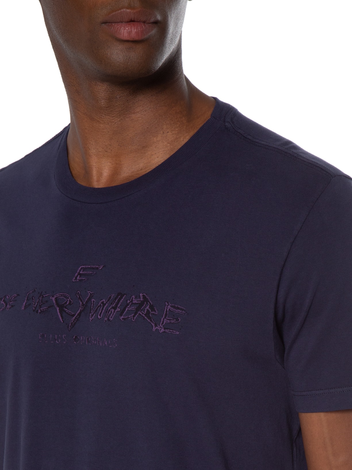 Camiseta Masculina Co Fine Use Everywhere Easa Classic Azul Ellus