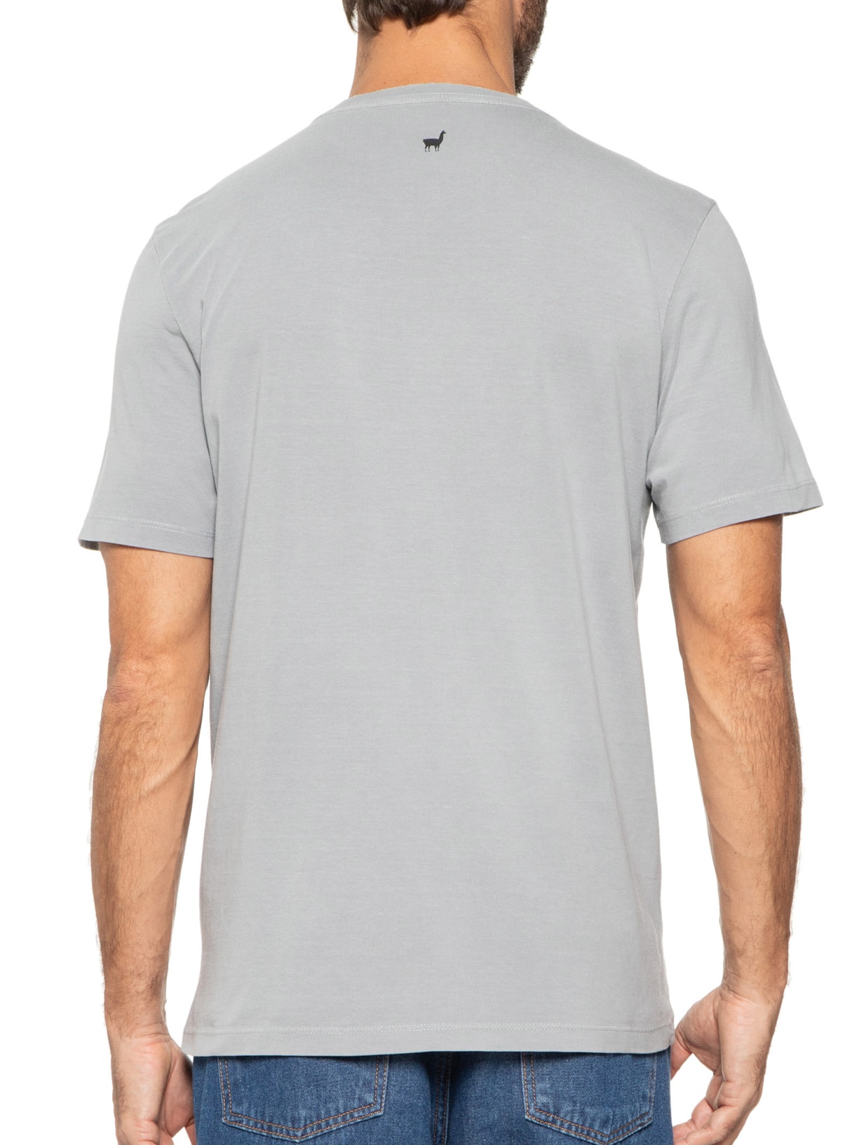 Camiseta Masculina Coffee Cinza Zapalla