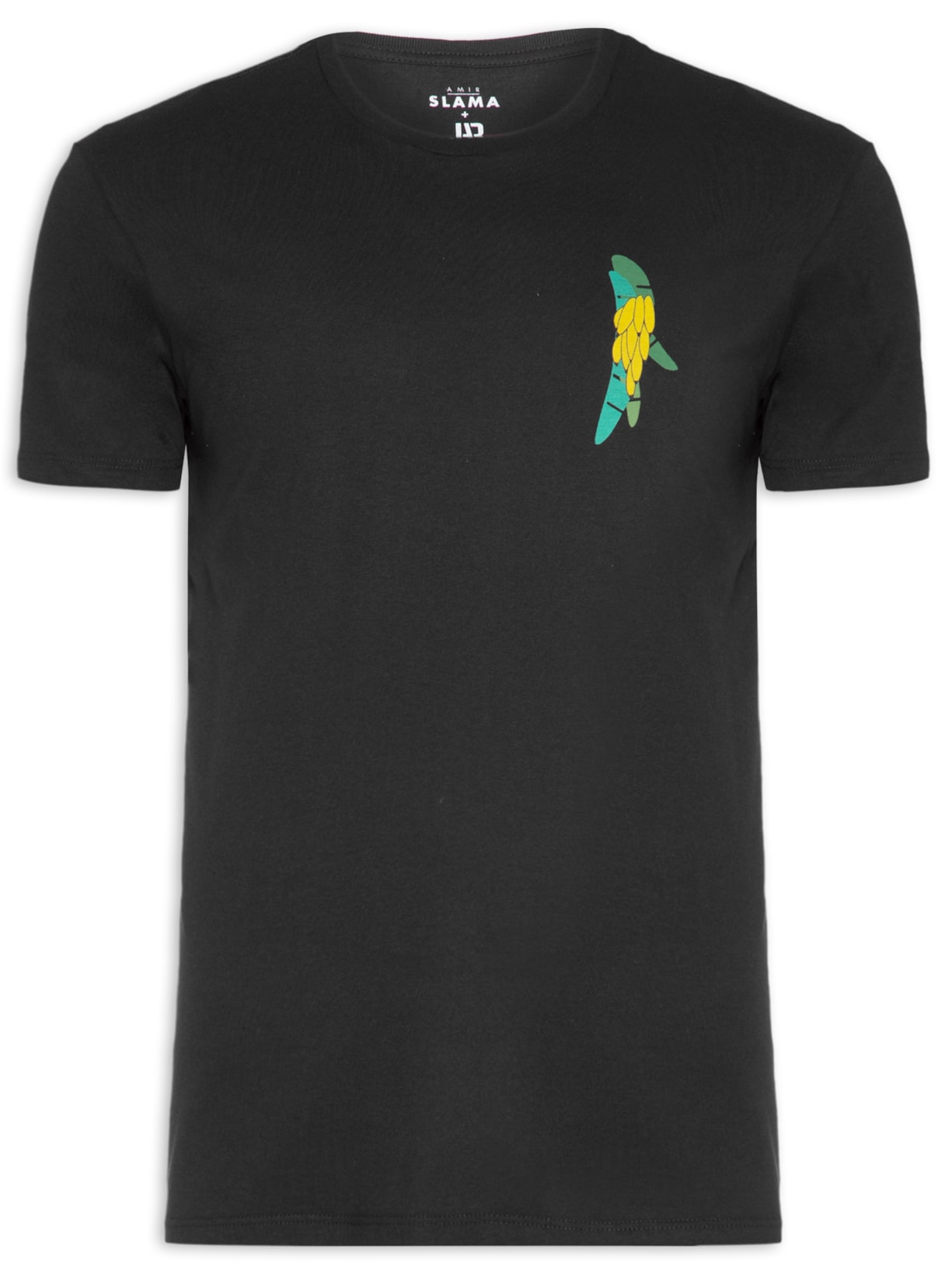 Camiseta Masculina Collab Bananeira - Preto
