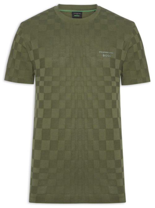 Camiseta Masculina Collab Porsche Ts Spirit 70 Jacq - Verde