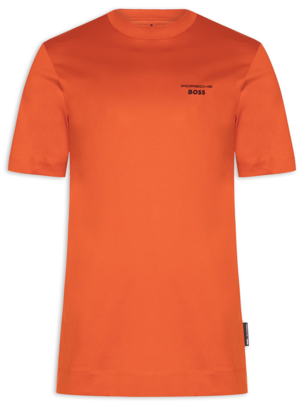 Camiseta Masculina Collab Porshe C Thompson 01 - Laranja