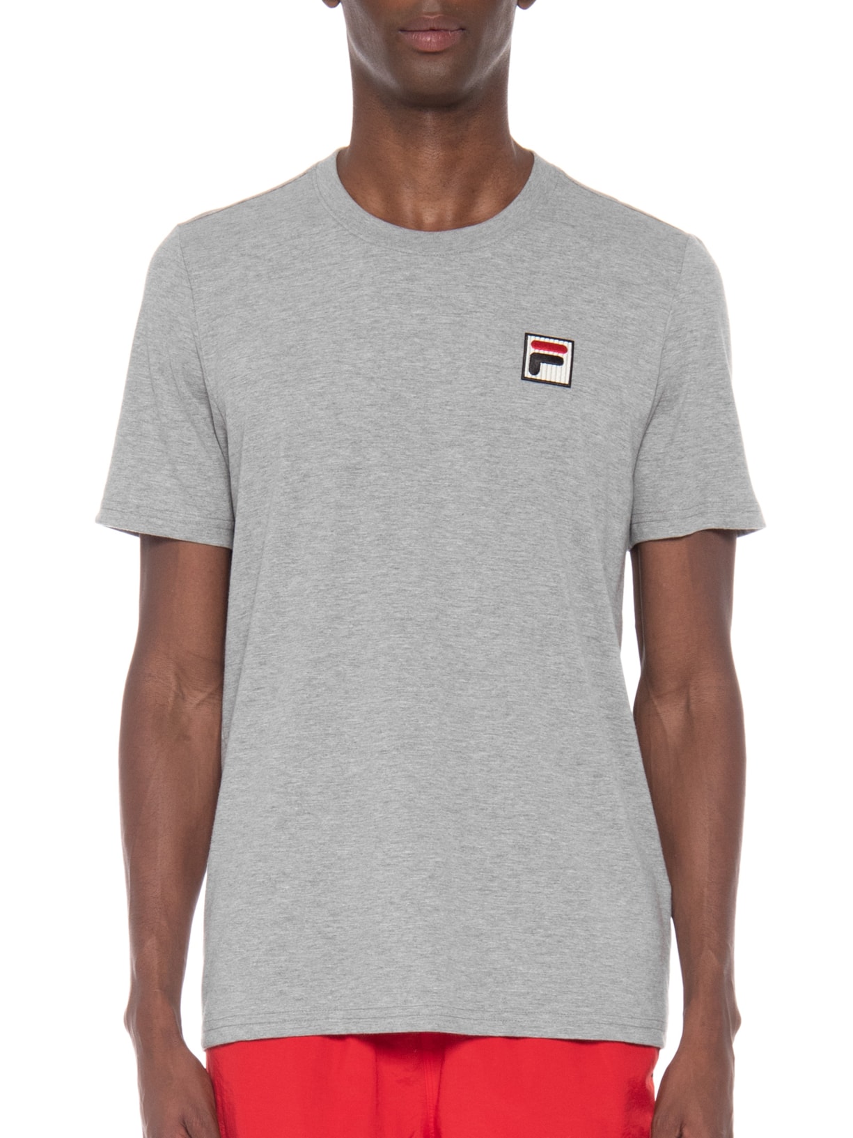 Camiseta Masculina College Cinza Fila