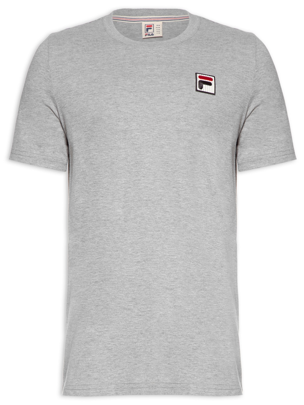 Camiseta Masculina College - Cinza