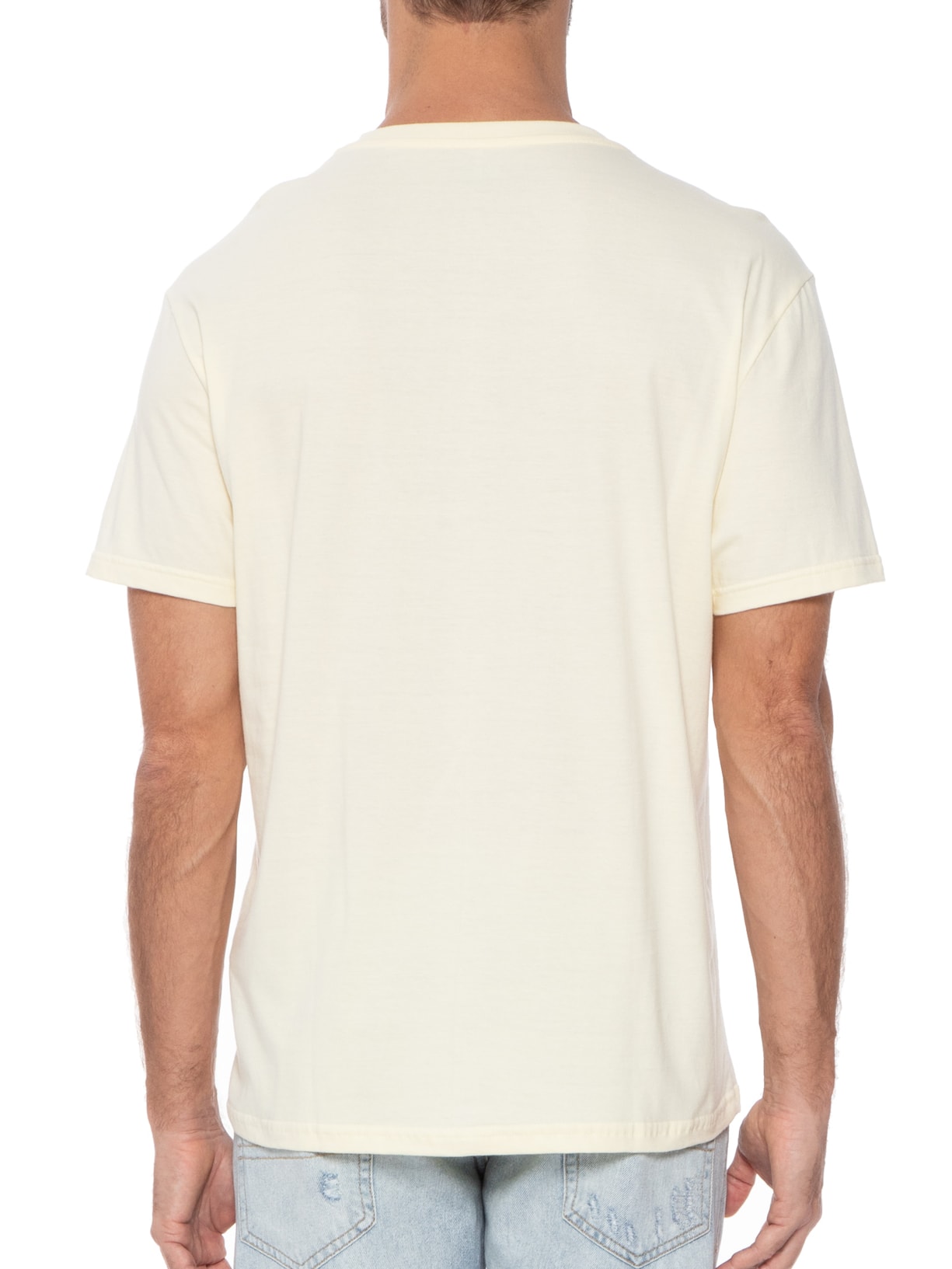 Camiseta Masculina College Pop Amarelo Tommy Jeans