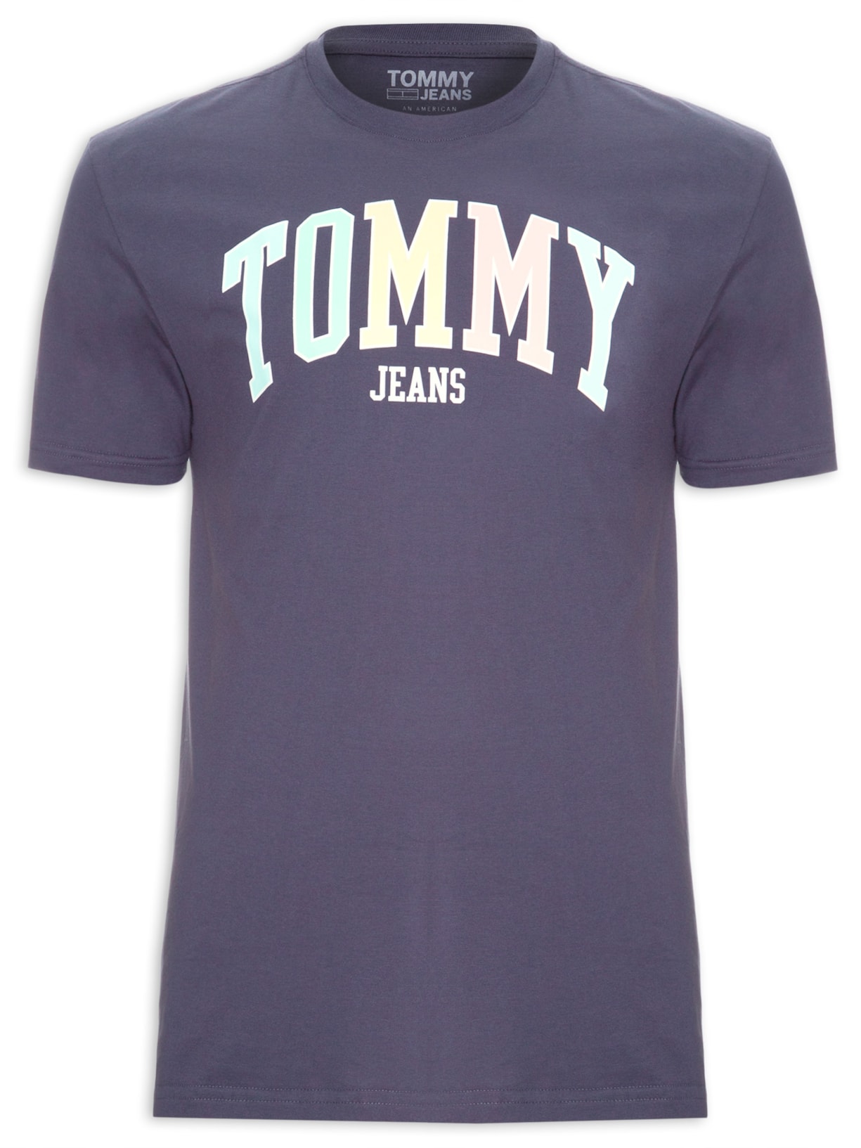 Camiseta Masculina College Pop Azul Tommy Jeans