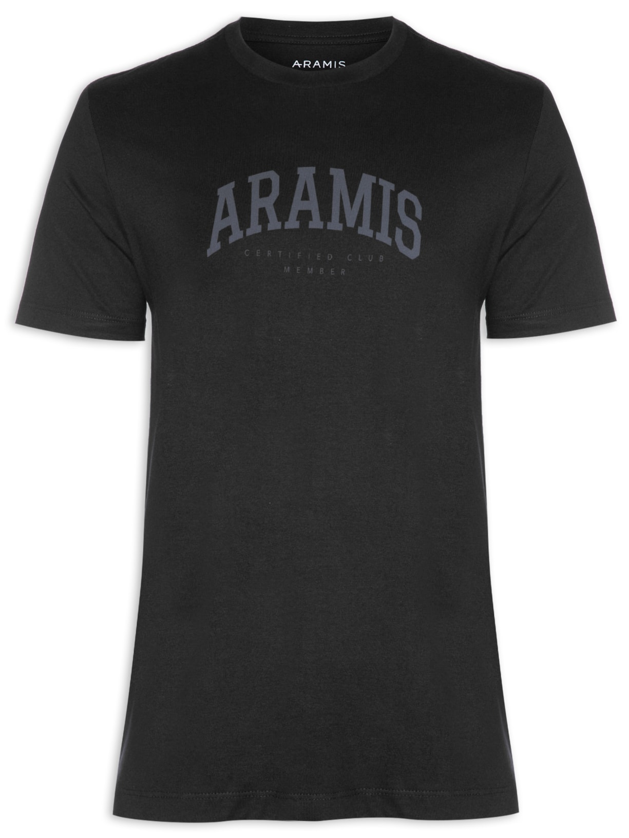 Camiseta Masculina College - Preto