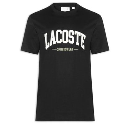 Camiseta Masculina College - Preto