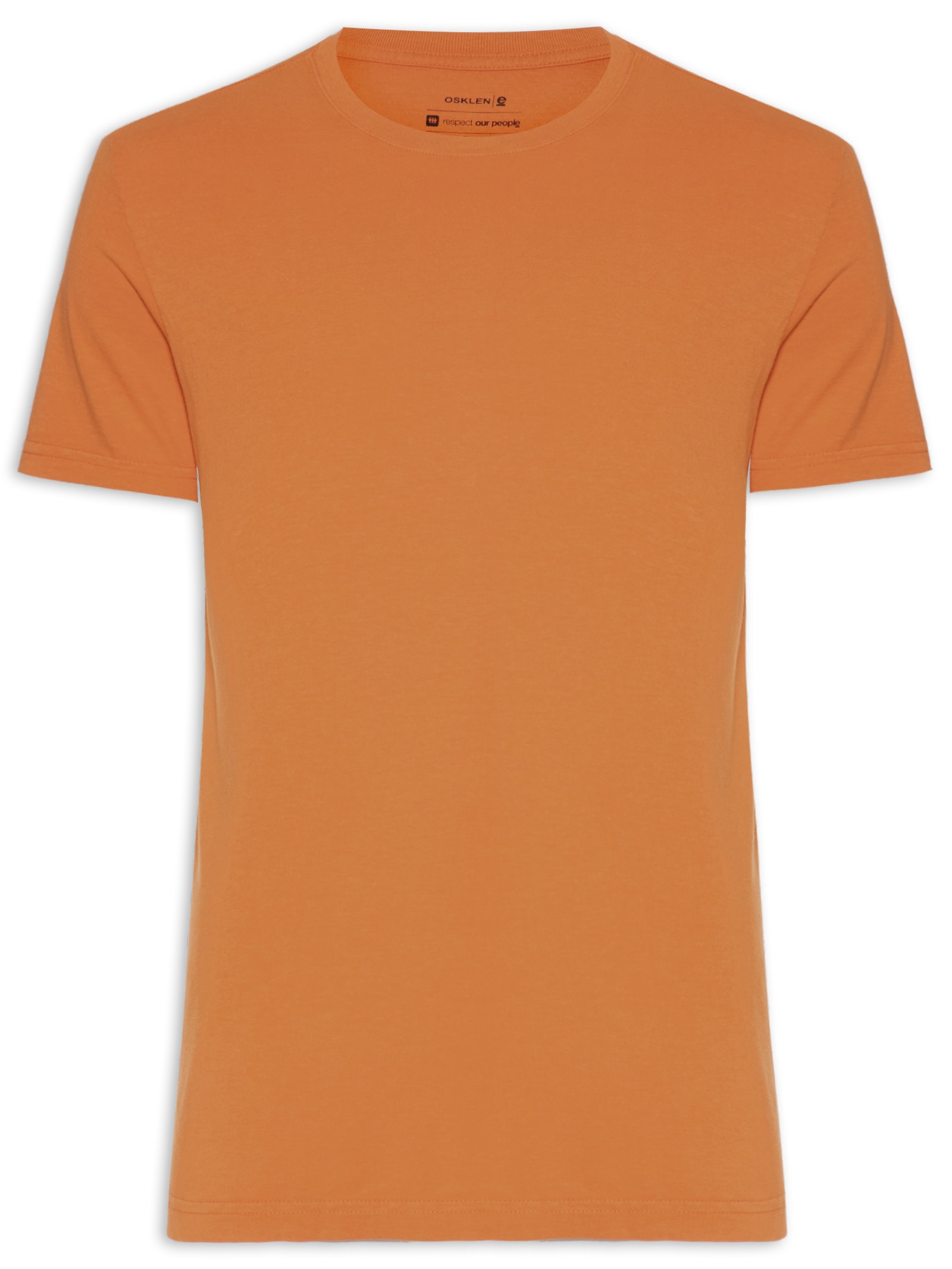 Camiseta Masculina Manga Curta - Hering - Laranja