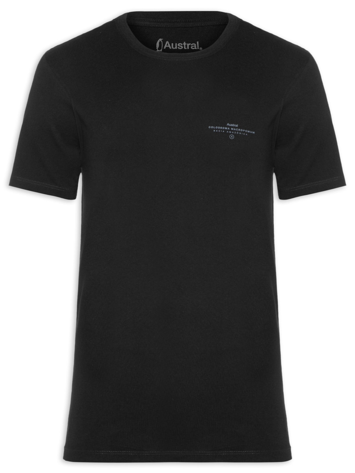 Camiseta Masculina Colossoma - Preto