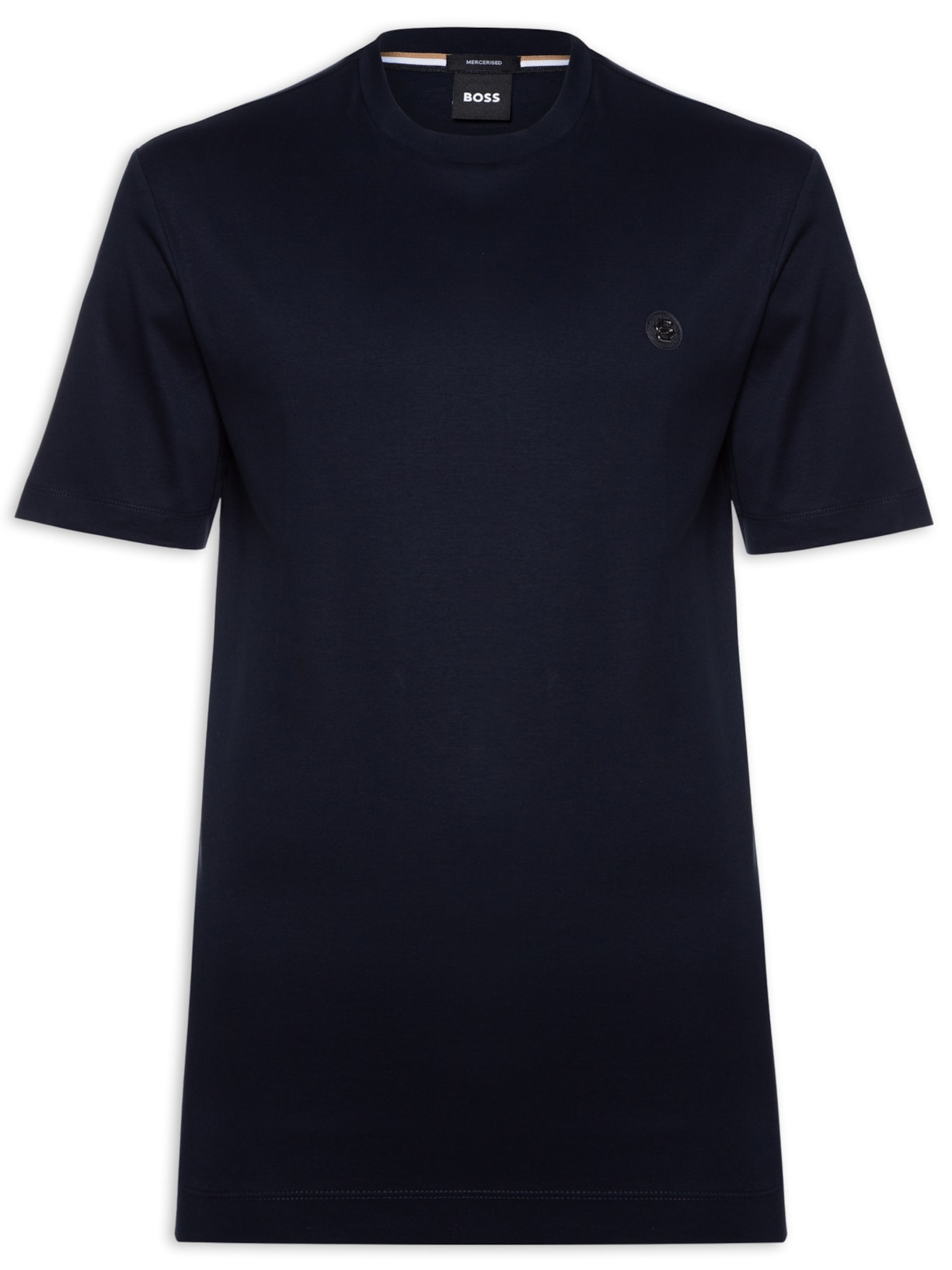 Camiseta Masculina com Aplique C Taut 01 - Azul