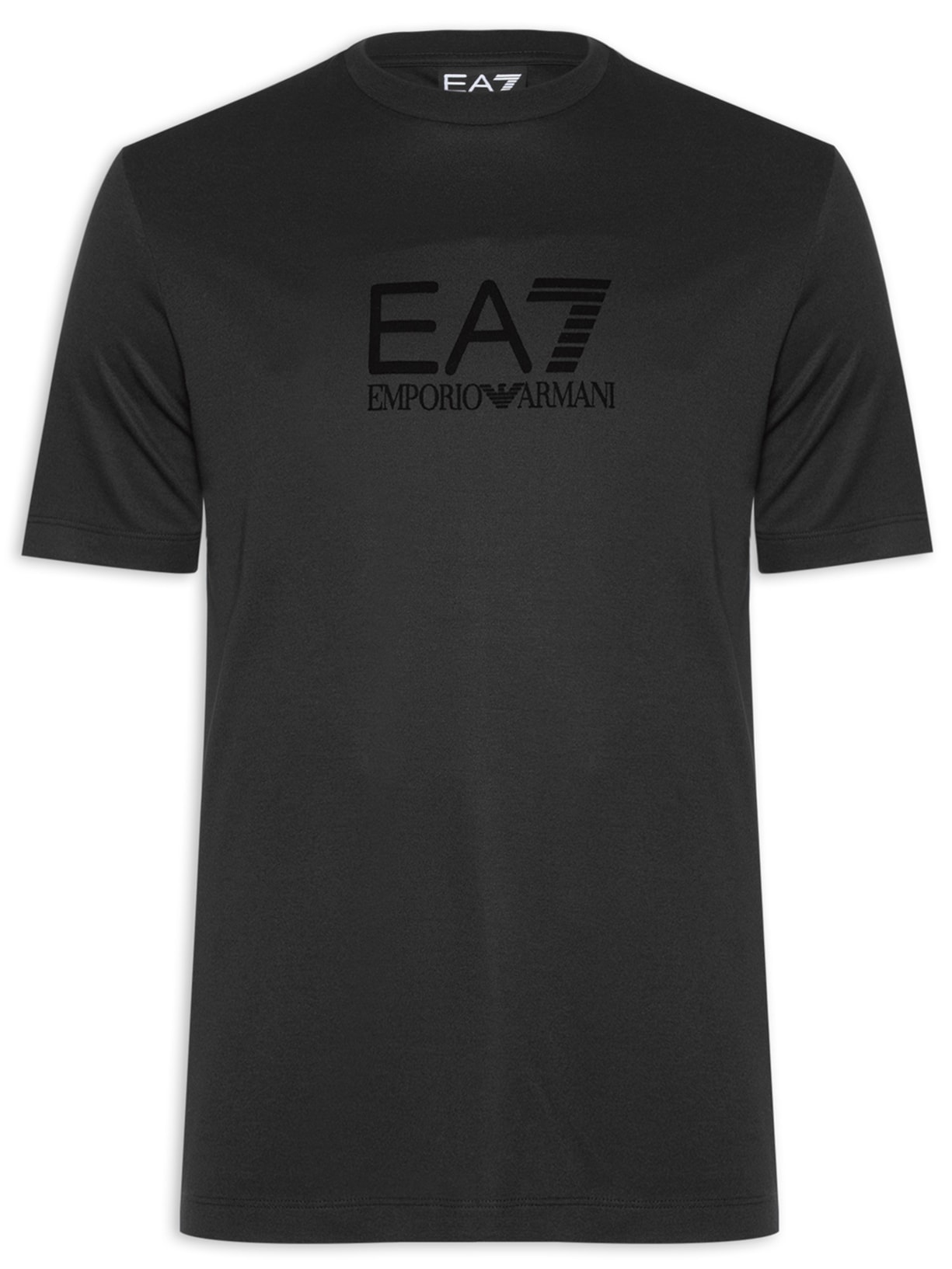 Camiseta Masculina com Logo - Preto