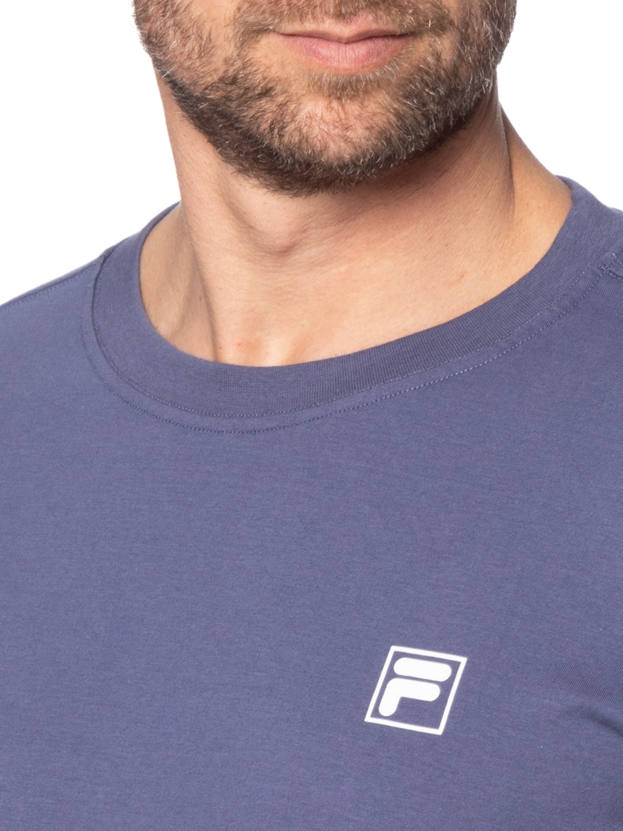 Camiseta Masculina Comfort Classic Azul Fila