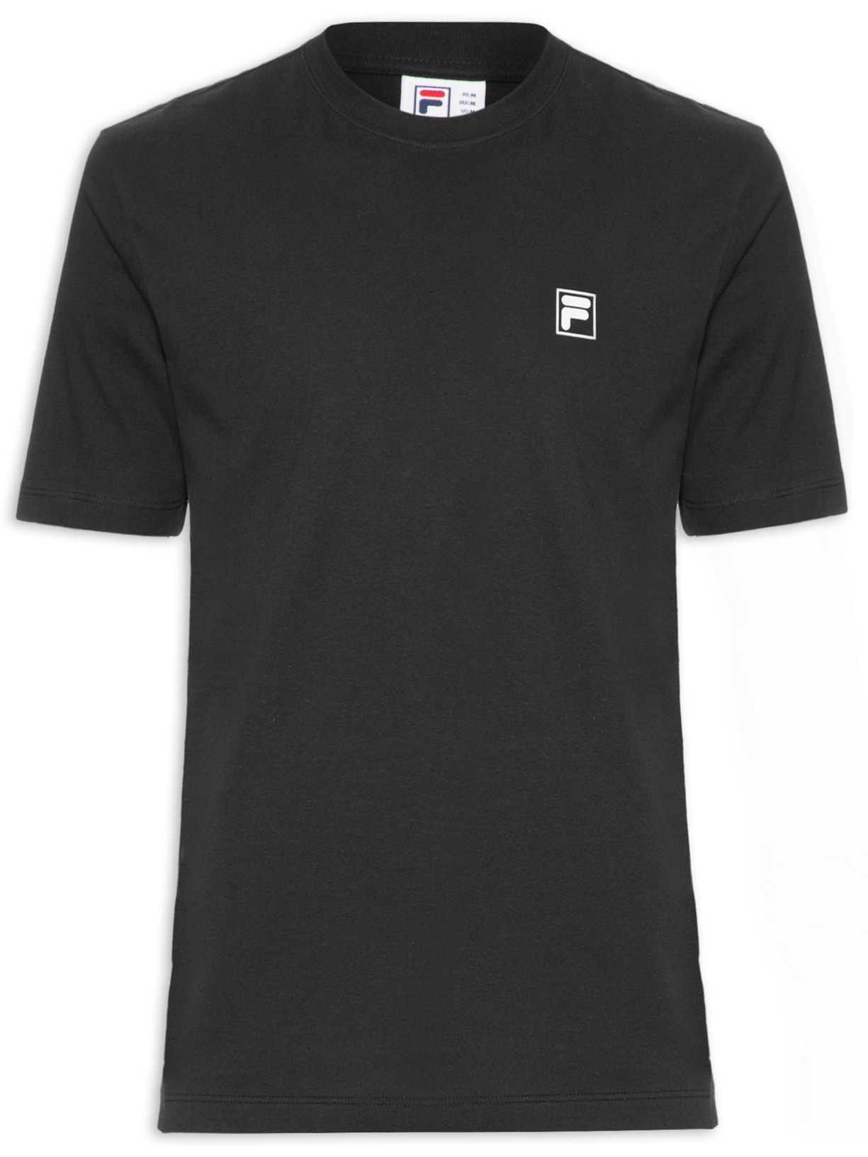 Camiseta Masculina Comfort Classic Preto Fila