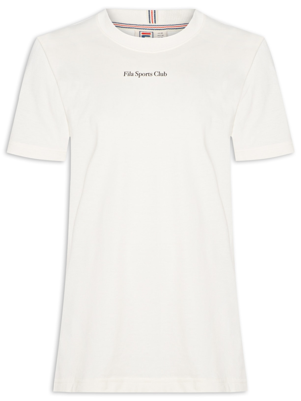 Camiseta Masculina Comfort Graphic Sport Clube - Branco
