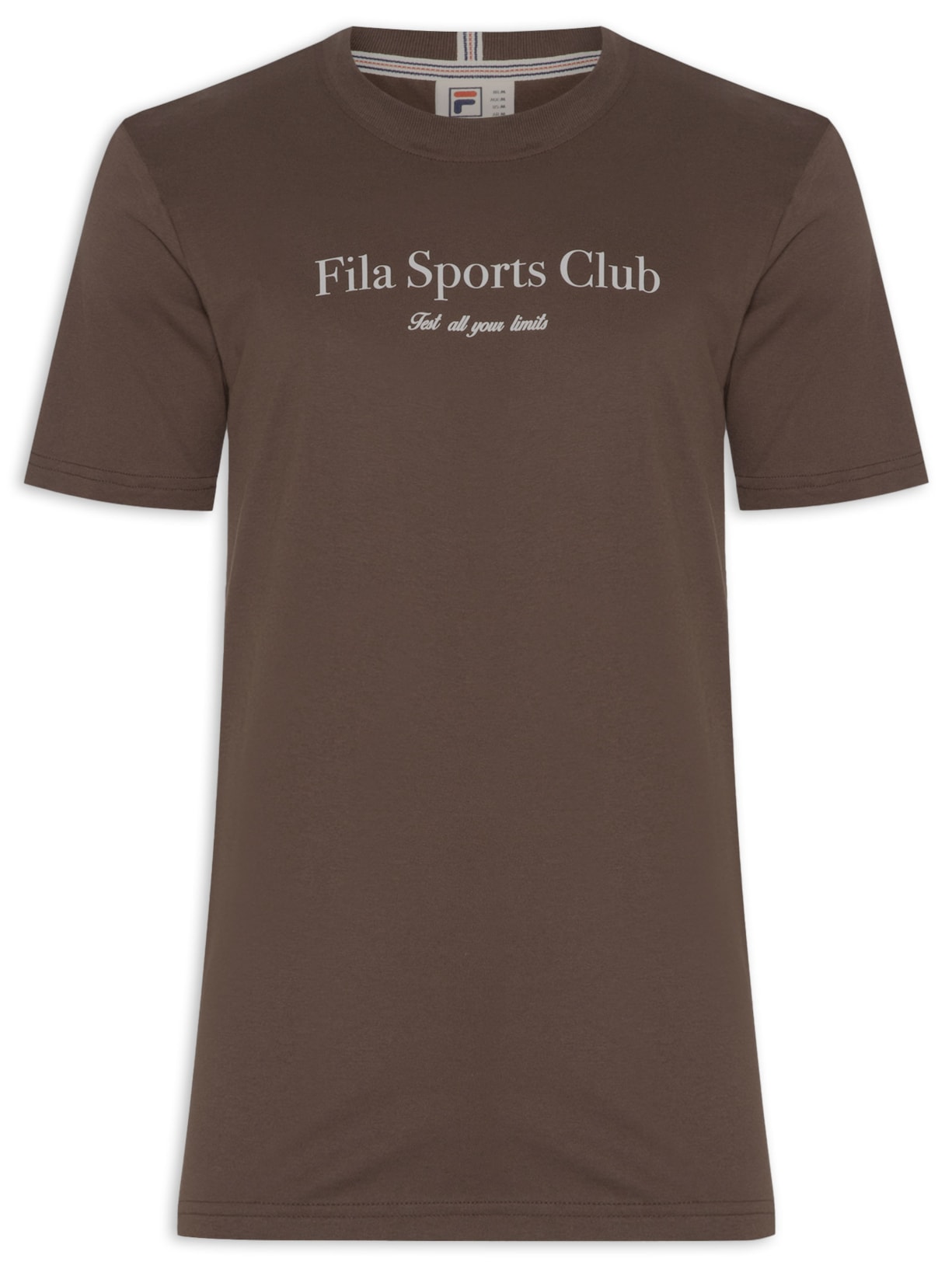 Camiseta Masculina Comfort Sport Club - Marrom