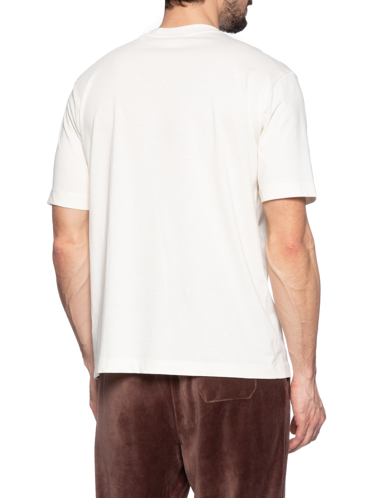 Camiseta Masculina Comfort Tennis Union Classics Off White Fila