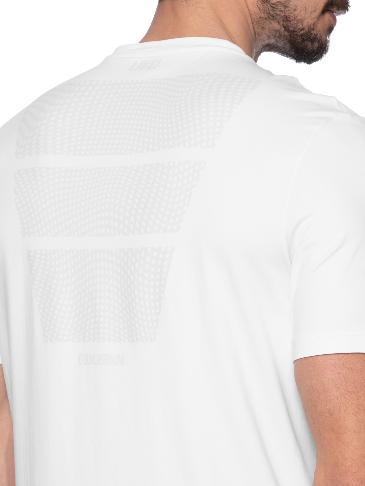 Camiseta Masculina Comfy Equilíbrio Men Branco Live!