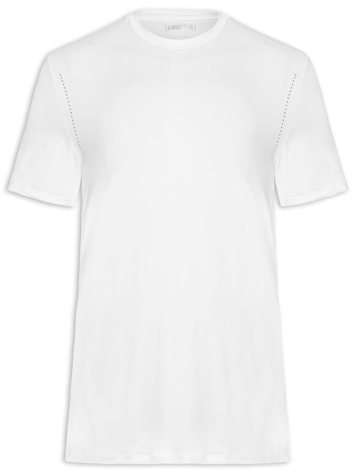 Camiseta Masculina Comfy Equilíbrio Men Branco Live!